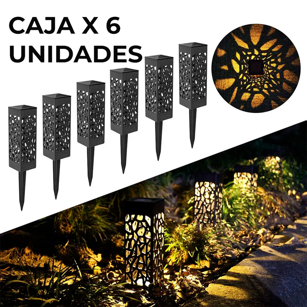 LUCES SOLARES PARA JARDIN
