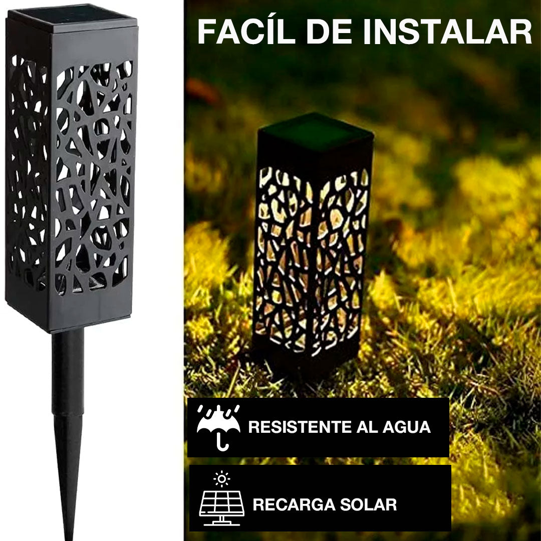 LUCES SOLARES PARA JARDIN