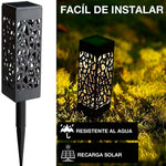 LUCES SOLARES PARA JARDIN