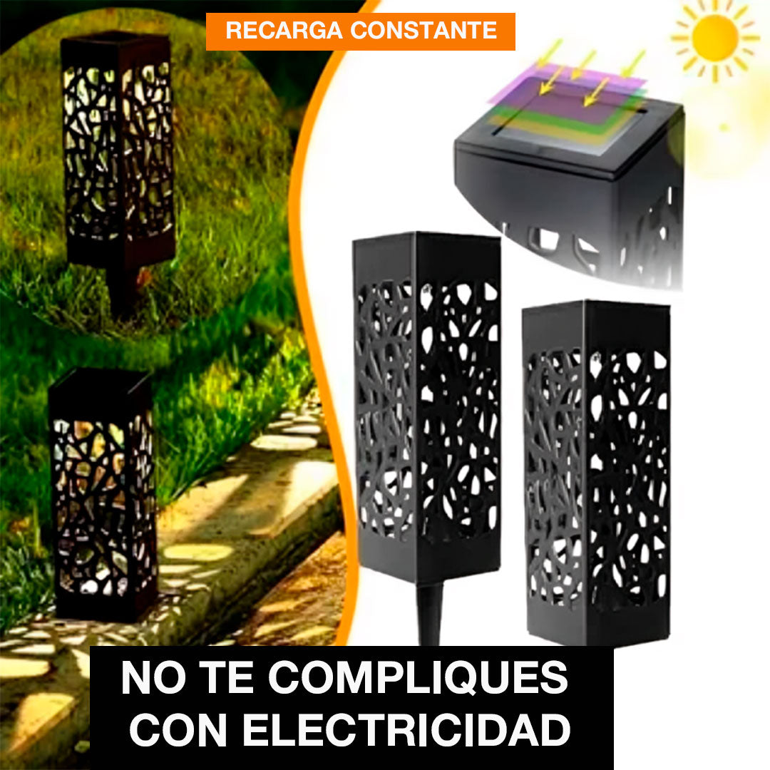 LUCES SOLARES PARA JARDIN