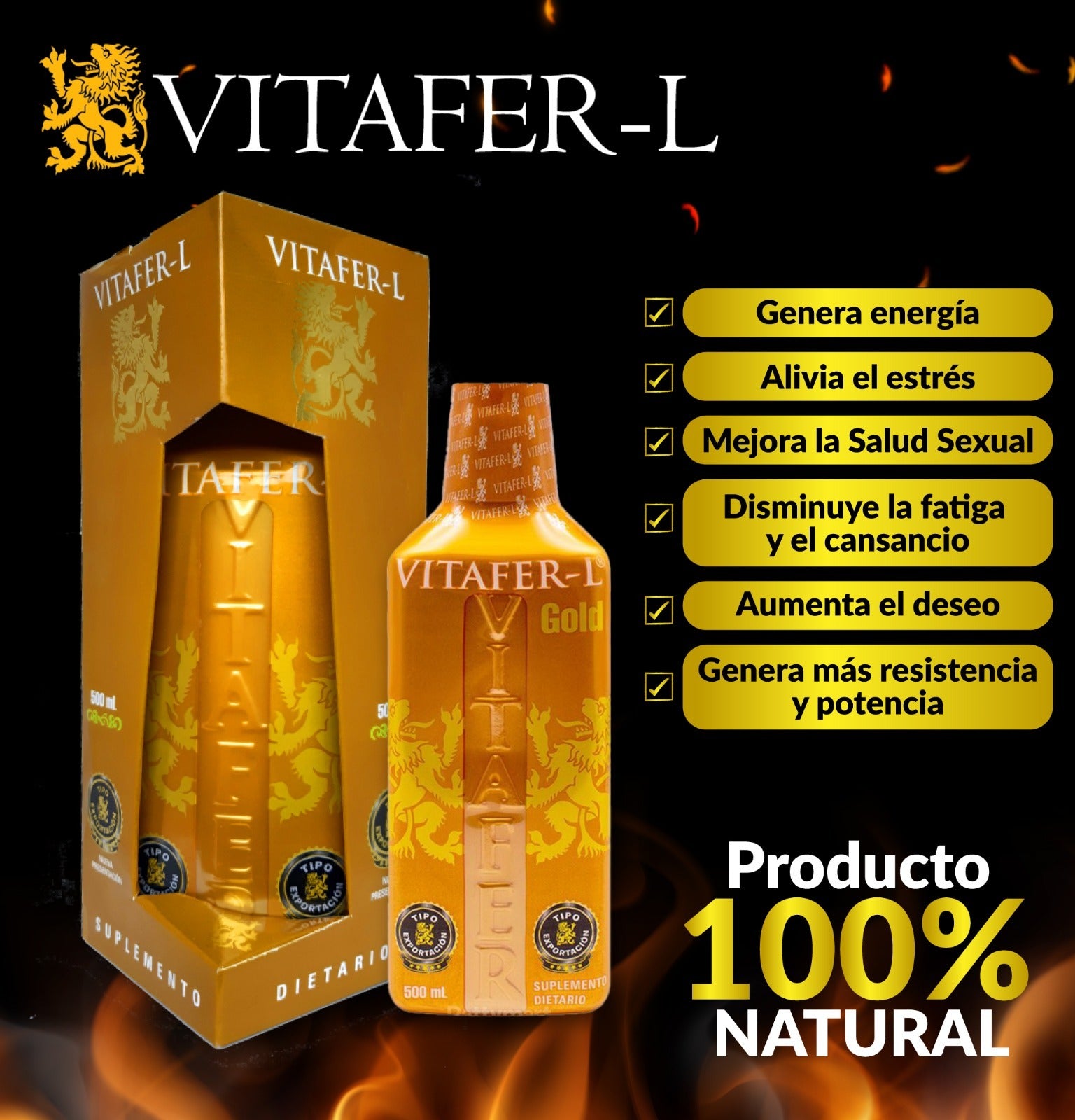 VITAFER JARABE 500ML